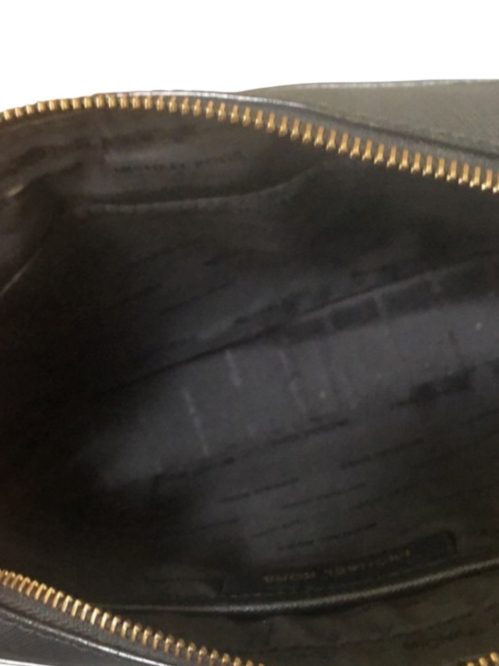 MICHAEL KORS EUC Black Jet Set Saffiano Crossbody Bag - Picture 14 of 16